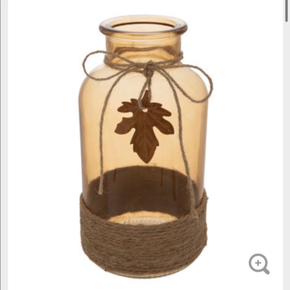 6 x Fall Glass Jars